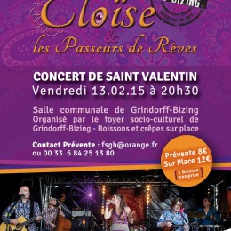 13.02.15 Concert de Saint Valentin @ Bizing (FR)